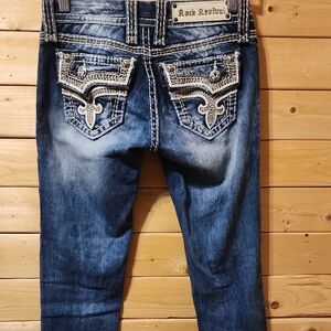 Womens Rock Revival Jeans Size 24 Kai Skinny NWOT Cotton Blend